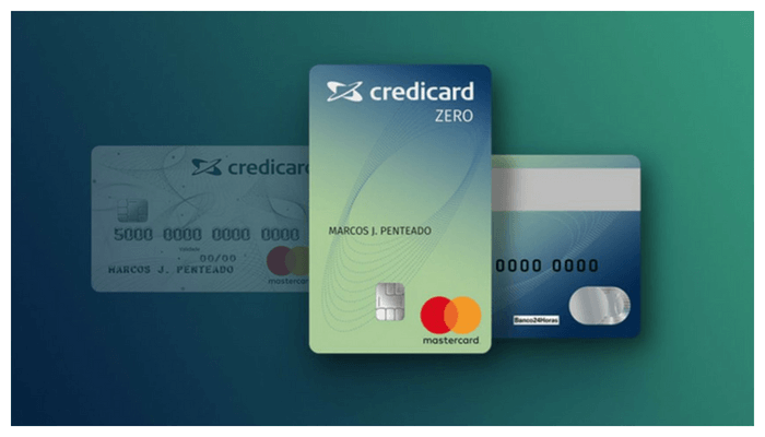 Cartão de crédito novo Credicard Zero - Cartão de Crédito 